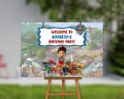 Paw Patrol Theme Customized Welcome Board Online Sale