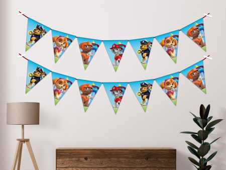 Paw Patrol Theme Flag Hanging Discount