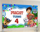 Paw Patrol Theme Personalized Backdrop For Discount