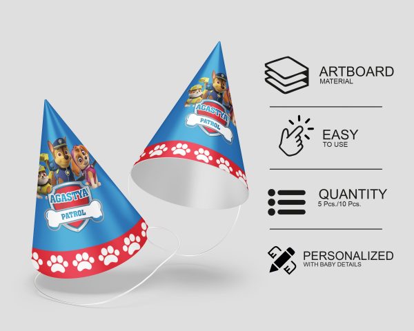 Paw Patrol Theme Personalized Hats Online