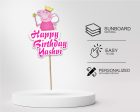 Peppa Pig Theme Personalized Cake Topper Online now