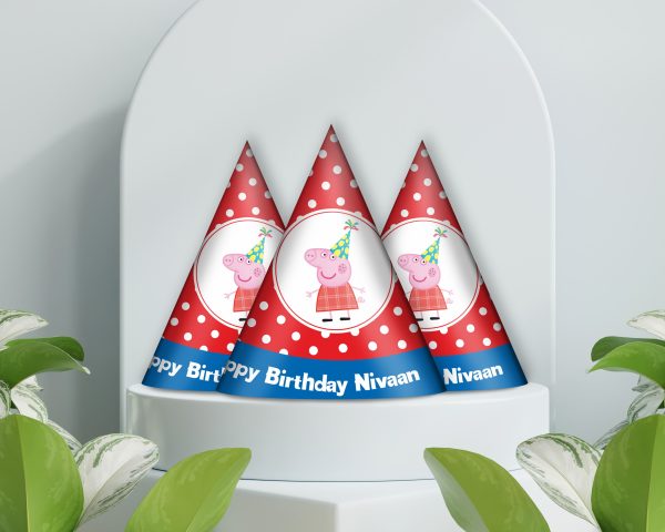 Peppa Pig Theme Personalized Hat Online now