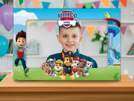 Paw Patrol Theme Personalized Photobooth Sale