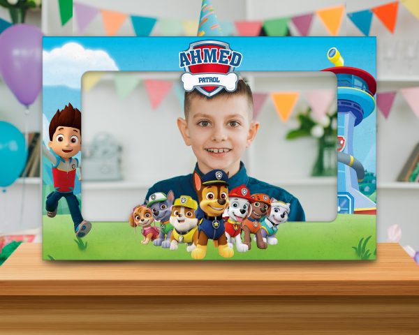 Paw Patrol Theme Personalized Photobooth Sale