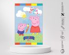 Peppa Pig Theme Customized Welcome Board For Cheap