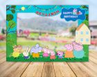 Peppa Pig Theme Personalized Photobooth Hot on Sale