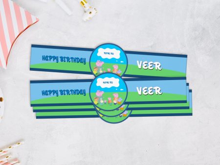 Peppa Pig Theme Customized Hand Band Online Hot Sale