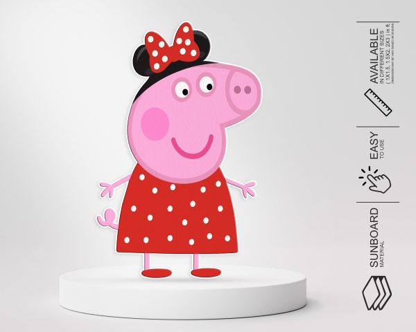 Peppa Pig Theme Cutout PPP-06 Fashion