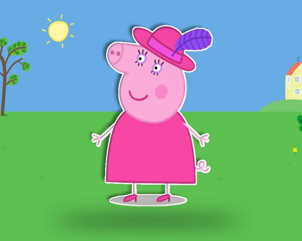 Peppa Pig Theme  Cutout PPP-01 Cheap