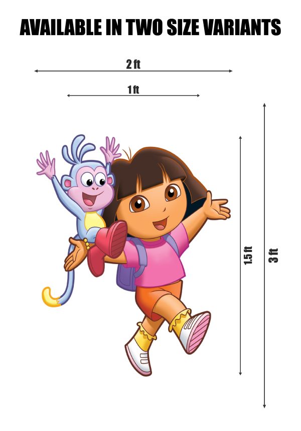 Dora the Explorer Theme Cutout DOR-14 Discount