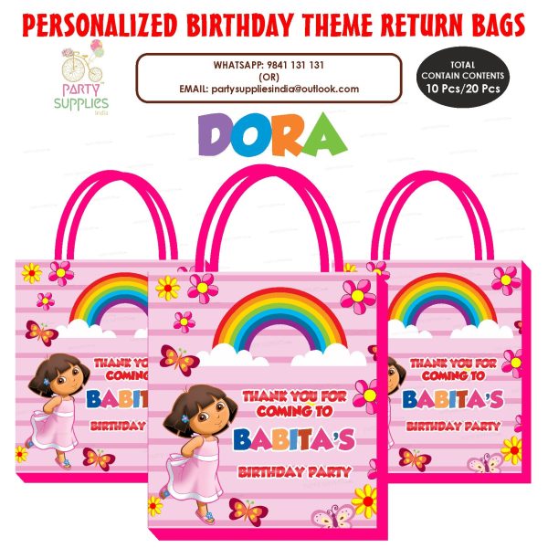 Dora the Explorer Theme Return Gift Bag Sale