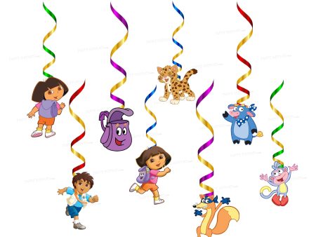 Dora Theme Character Swirls Discount