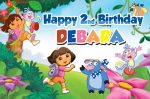 Dora Theme Customized Backdrop Discount