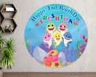 Shark Customized Round Backdrop Sale