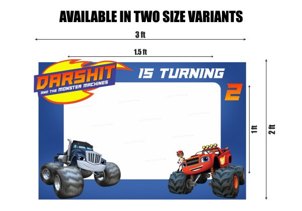 Blaze and the Monster Machines Theme Customized PhotoBooth Hot on Sale