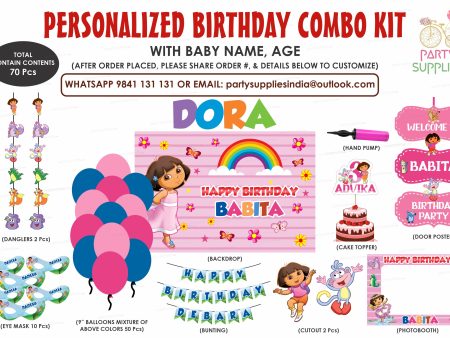 Dora The Explorer Theme Exclusive Kit Fashion