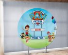 Paw Patrol Customized Round Backdrop Discount