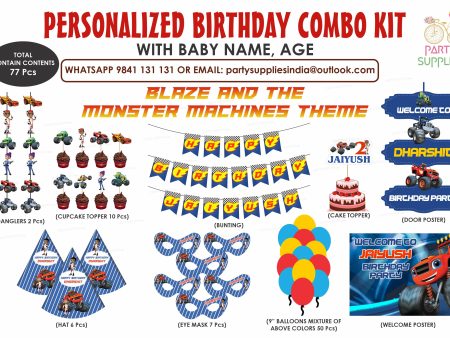 Blaze and the Monster Machines Theme Preferred Kit Sale