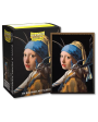 Dragon Shield - Brushed Art Sleeves - The Girl with The Pearl Earring (100ct) Online Hot Sale