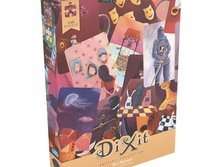 Dixit Puzzle Collection – Red Mishmash (1000 Pieces) Supply