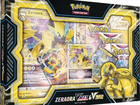 Pokemon - Zeraora VMAX & VSTAR Battle Box on Sale