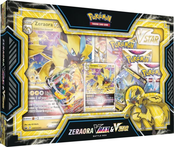 Pokemon - Zeraora VMAX & VSTAR Battle Box on Sale