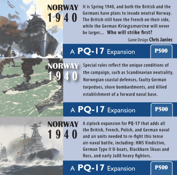 Norway, 1940: A PQ-17 Expansion Online