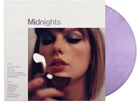 TAYLOR SWIFT MIDNIGHTS - LAVENDER VINYL EDITION on Sale