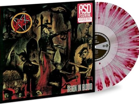 SLAYER - REIGN IN BLOOD CLEAR WITH RED LP RECORD on Sale