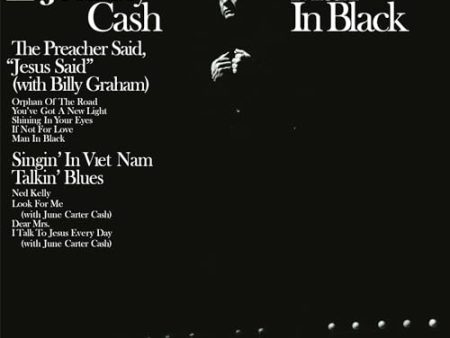 JOHNNY CASH - MAN IN BLACK (TRANSPARENT VINYL) Online