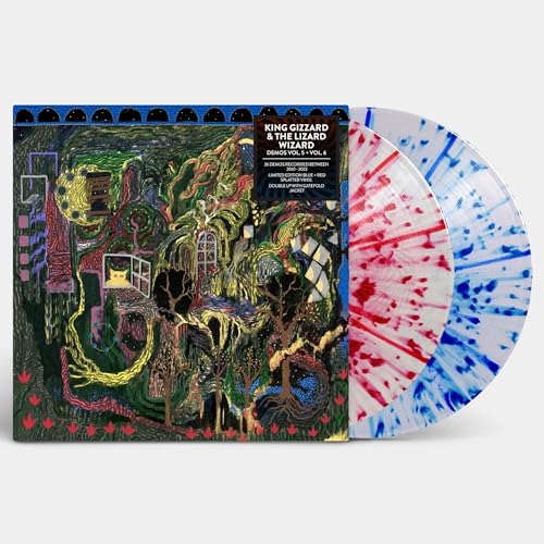 KING GIZZARD & THE LIZARD WIZARD - DEMOS VOL. 5 + VOL. 6 (DEMOS VOL. 5 + VOL. 6 (RED & BLUE SPLATTER VINYL) Online Hot Sale