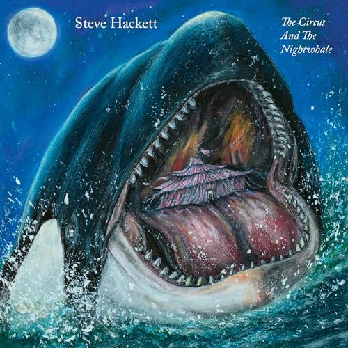 STEVE HACKETT - THE CIRCUS AND THE NIGHTWHALE (GATEFOLD BLACK LP & LP BOOKLET) For Sale