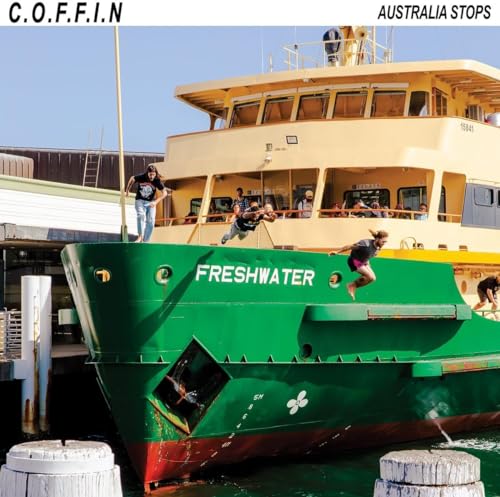 C.O.F.F.I.N - AUSTRALIA STOPS - 180-GRAM GREEN COLORED VINYL For Cheap