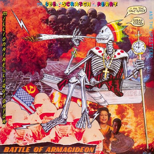 LEE  SCRATCH  PERRY - BATTLE OF ARMAGIDEON (RED COLOURED VINYL) Fashion