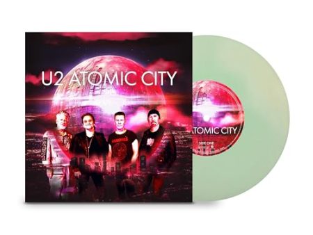 U2 - ATOMIC CITY - LIMITED  PHOTOLUMINESCENT  TRANSPARENT 7-INCH VINYL Online Hot Sale