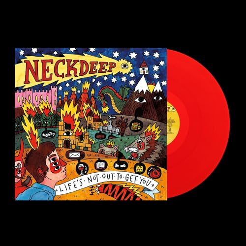 NECK DEEP - LIFE S NOT OUT TO GET YOU - BLOOD RED (VINYL) Online Hot Sale