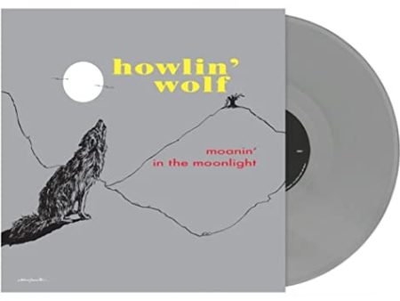 HOWLIN  WOLF - MOANIN IN THE MOONLIGHT [OPAQUE GREY COLORED VINYL] For Sale