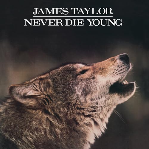 JAMES TAYLOR - NEVER DIE YOUNG (WHITE & BLACK MARBLED VINYL) Online Sale